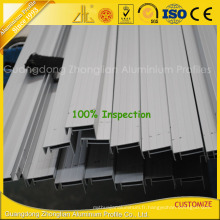 Extrusions en aluminium anodisées de haute qualité pour le cadre de panneau solaire